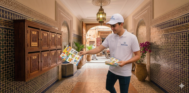Comment réussir la distribution de dépliants pour l'ouverture d'un supermarché au Maroc ?